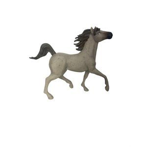 2019 DWALLC Just Play Plastic Gray Horse‎ Kids Toy